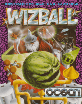 Wizball box art for Amstrad CPC